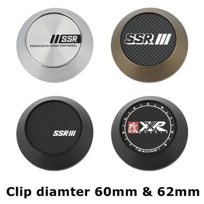 1 Set/4 Stück 65MM & 68MM Kappe für Felgen SSR XXR Emblem Radnabenkappe Sportwagen Logo Radkappe Radkappen