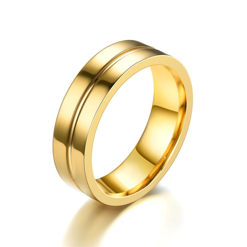 Inel de cuplu din oțel inoxidabil I LOVE YOU Inel de personalitate din oțel din titan