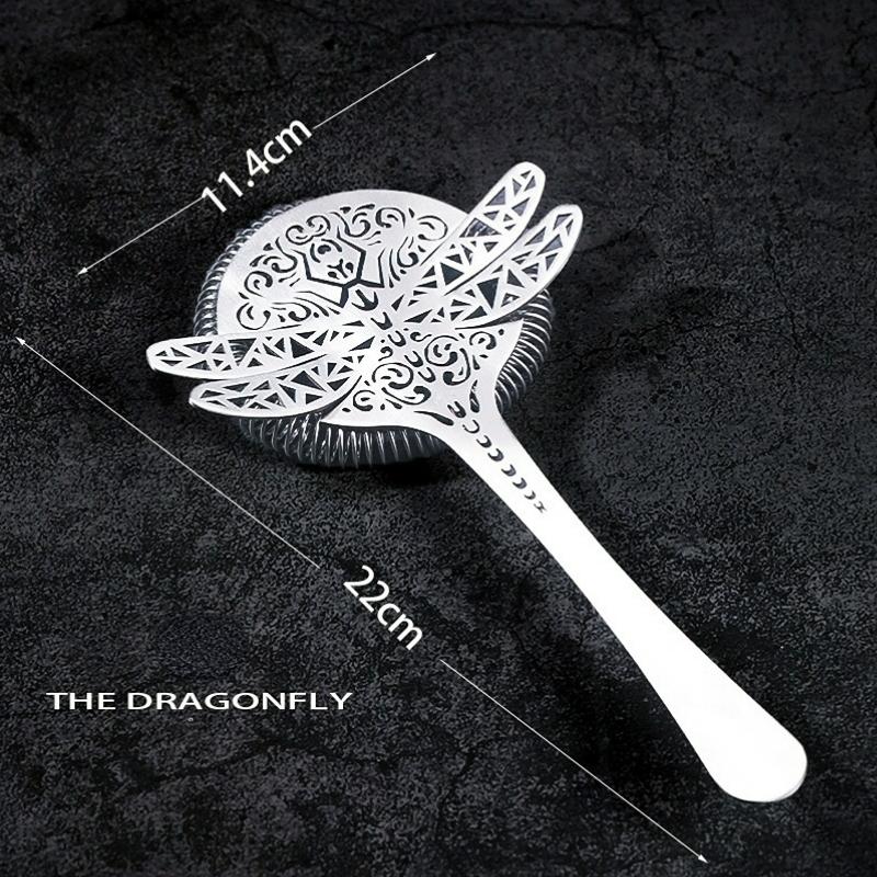 Bar Strainer Stainless Steel Strainer Skull And Mechanical Watch Bar Strainer Sprung Creative Bar Deluxe Strainer Bar Tools