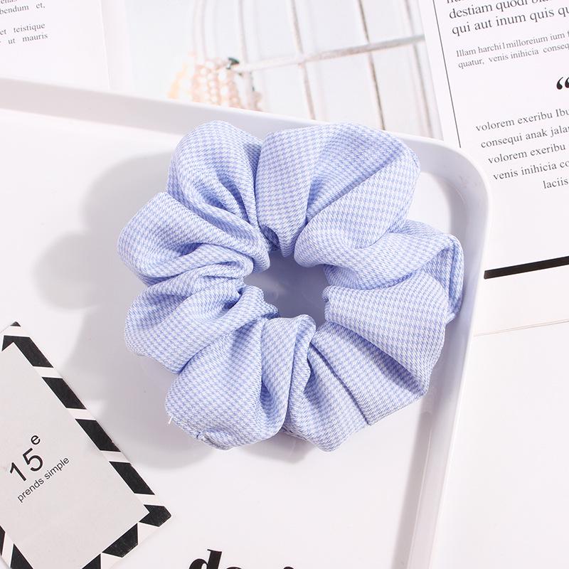 Stripe Womens Hair Accesorios Ladies Tie Striped Lady Scrunchies Ponytail Female Scrunchy Elastic Hair Ropes Headwear For Women