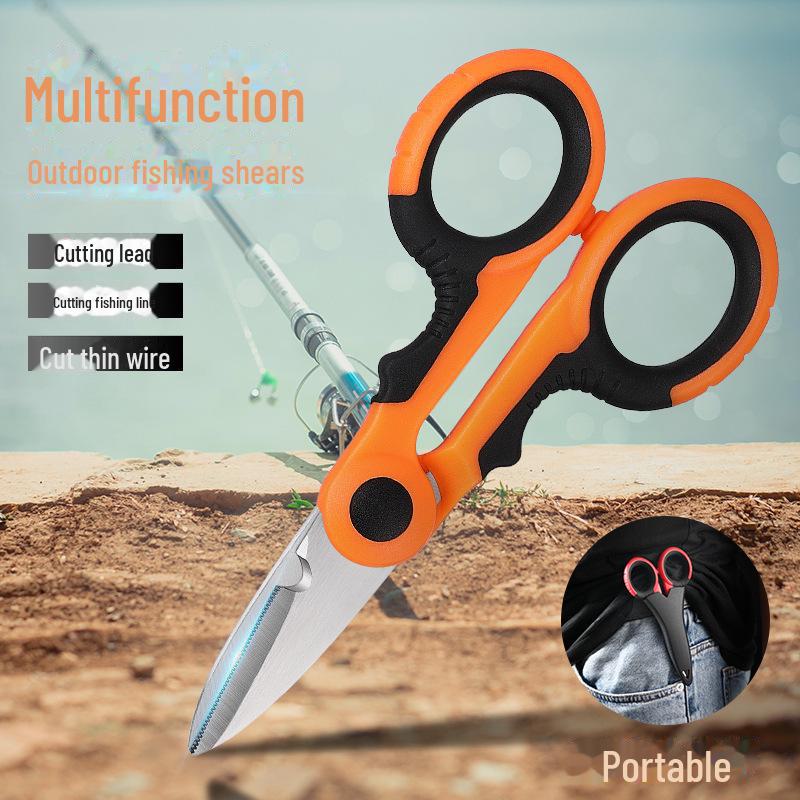 

Портативные рыболовные ножницы Sawtooth для резки лески