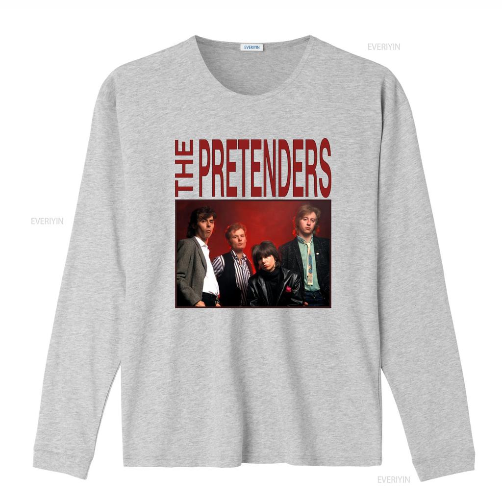 The Pretenders Rock Band T Shirt Heavy Cotton Musician Inspired Best Seller Vintage Washed Designer Clothes Streetwear