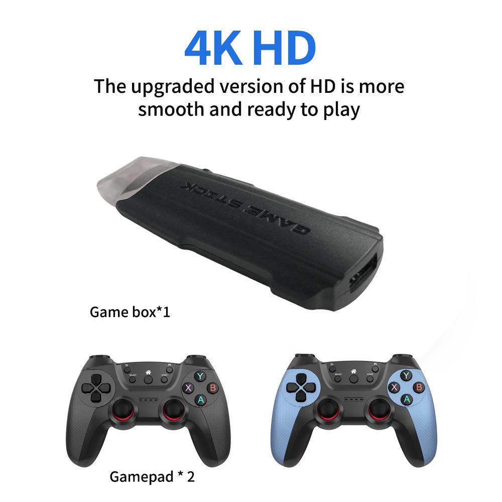 Carefully Selected X2 Pro Wireless 4K HD Game Console - Two-Player Arcade GD10