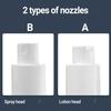 30ml/50ml/80ml/10g/20g/30g Leakproof Multiple Capacities Practical Reusable Frost Travel Cosmetics Bottle Empty Spray Bottle