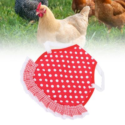Chicken Vest Beautiful Elastic Lace Pet Back Apron for Chicken Ducks Gooses