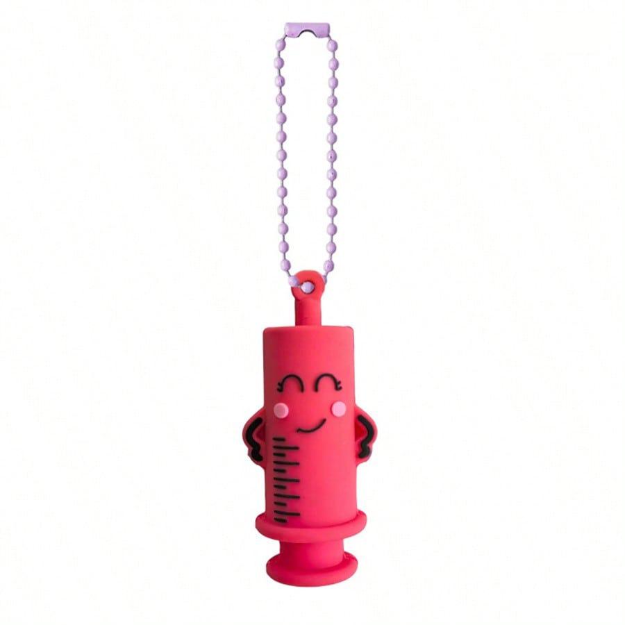 Syringe-Shaped Ampoule Opener Keychain: Nurse's Day Gift & Promotional Item