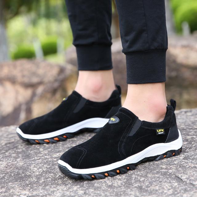 Cycling Shoe Outdoor Sport Hiking Shoes Men Women Trail Trekking Genuine Leather Mountain Climbing Shoes Sneakers Big Size 39-48