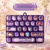 26 Grid Keycap Clicker Anti Stress Fidget Keychain Decompression Button Cartoon Party Favor Gift