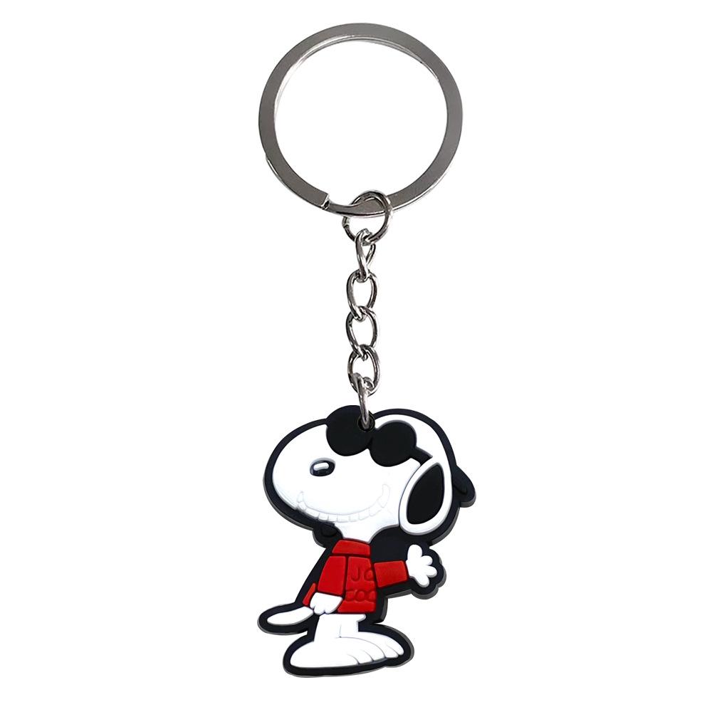 Snoopy Soft PVC Rubber Cartoon Keychain & Backpack Pendant