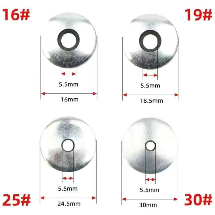 304 Stainless Steel Galvanized Color Washer Gasket for Self-Drilling Screws