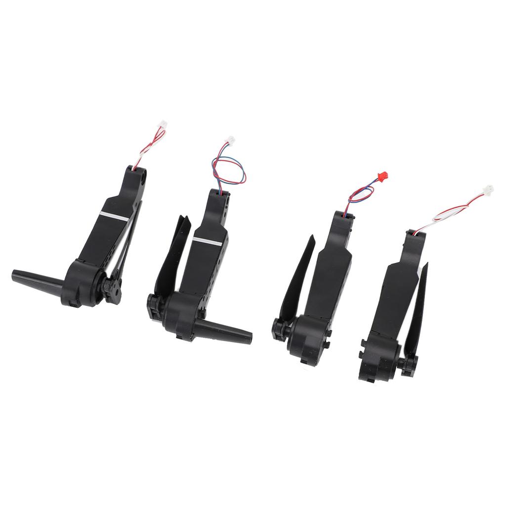4PCS Drone Motor Arms with Propellers Plastic Drone Frame Parts Quadcopter Arm Motor Replacement