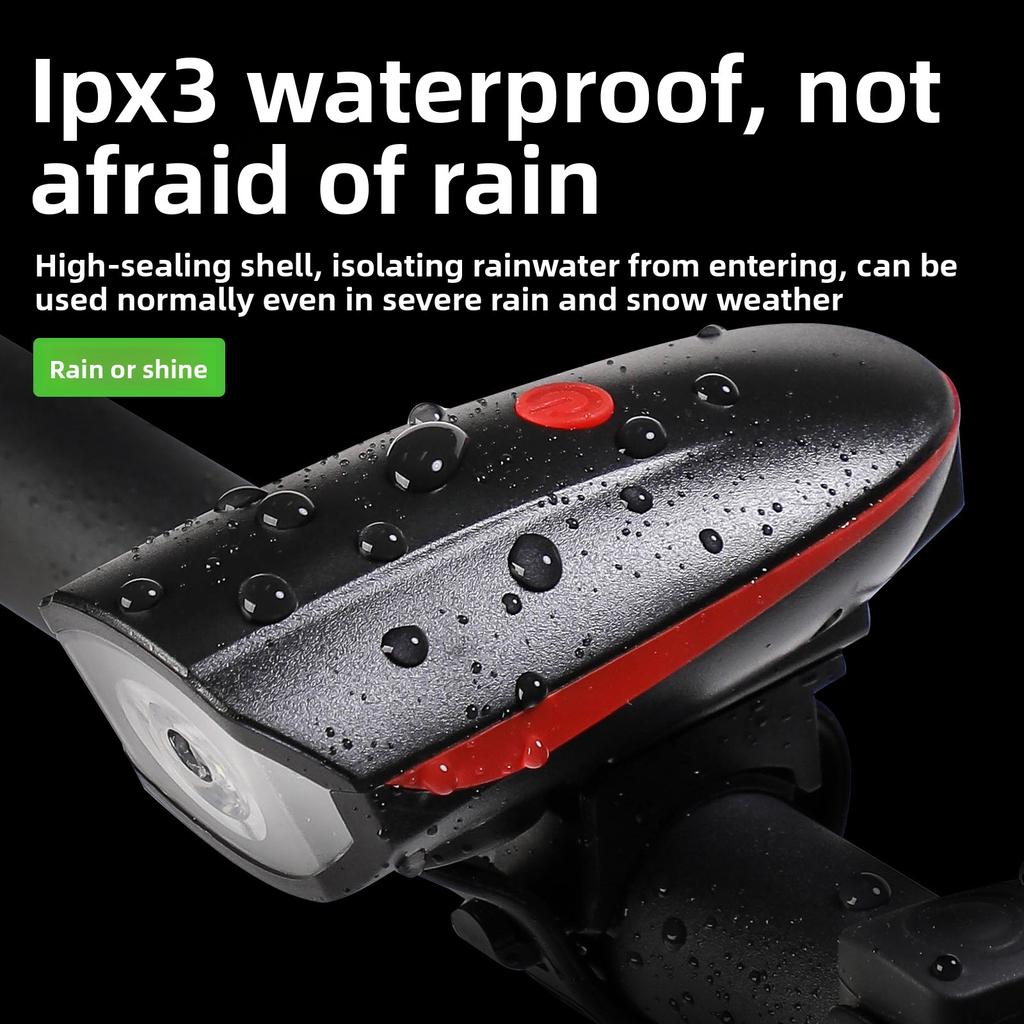 Bicycle Lights, Car Headlights, Charging, Night Riding, Flashlight, Live Horn, Bicycle Accessories, Cycling Equipment