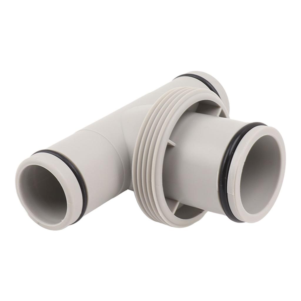 Pool Hose Adapter T Shape Threaded Pump Connector 1.5in To 1.25in Connection Hose Plunger for Pool