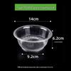 BEYIPIN 700-Type Disposable Plastic Takeaway Bowls, 600-Pack