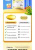 21K DHA Algal & Flaxseed Oil Softgels - 60 Capsules for Children & Teens To Enhance Memory - Genuine Product
