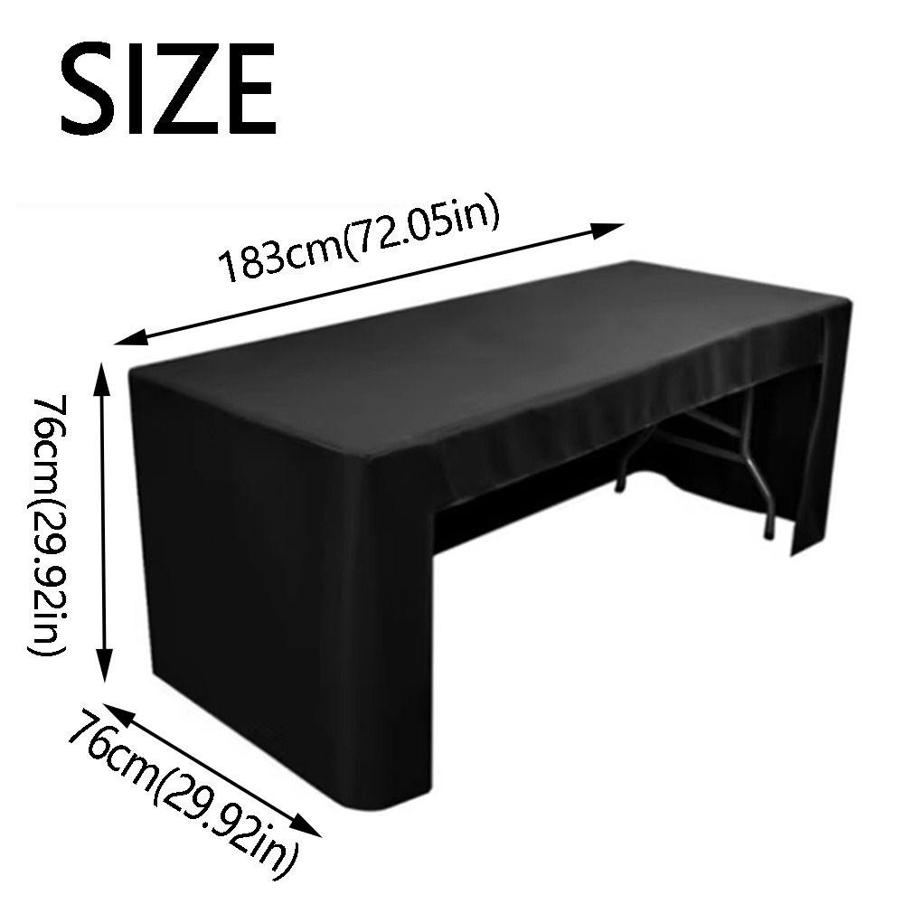 Spandex Stretch Tablecloth Solid Color Sign-In Table Cloth Elegant Table Cover Conference Table