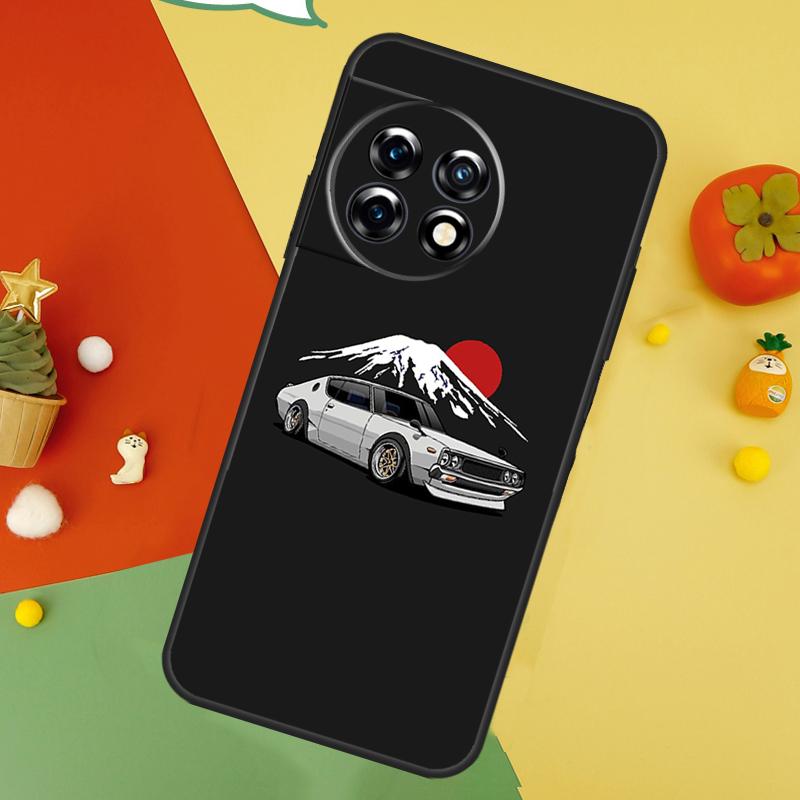 Japan JDM Car For OnePlus 11 12 8 9 10 Pro 8T 9R 10R 10T Case For OnePlus Nord 2 2T CE 3 Lite N100 N200