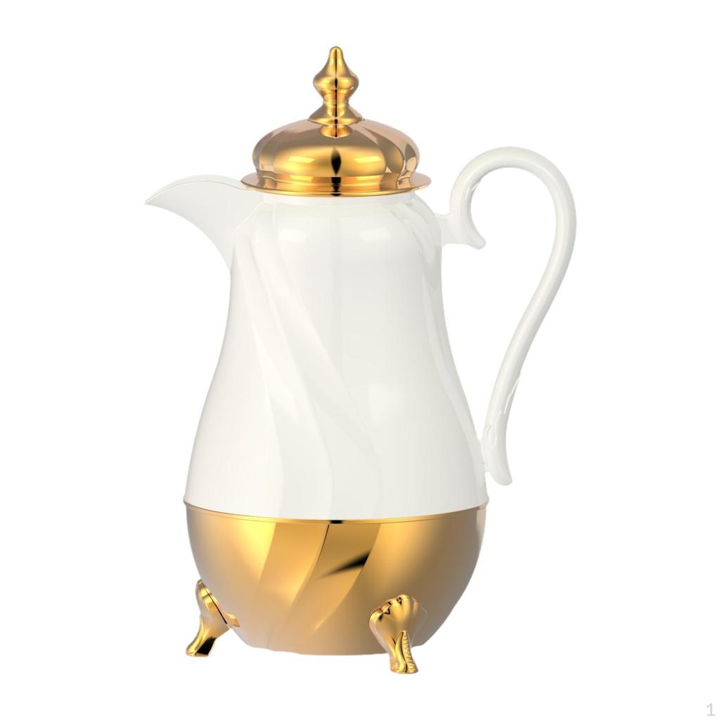 Carafe Insulated Thermal Pot for Home Kitchen Glass Liner Tea Kettle