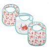 3 Peças/conjunto Babadores de Algodão Tricotado para Bebê Babador de Alimentação Macio