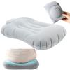 1/2Pcs Inflatable Pillow Press Type Bed Pillows Car Lumbar Pillow Suitable For Neck Waist Support Camping Home Office Supplies