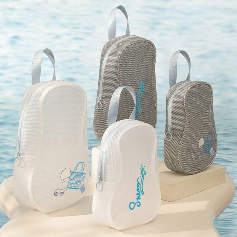 

Portable Swimming Handbag EVA Toiletries Organizer Casual Waterproof Storage Bag Cosmetic Black-3L