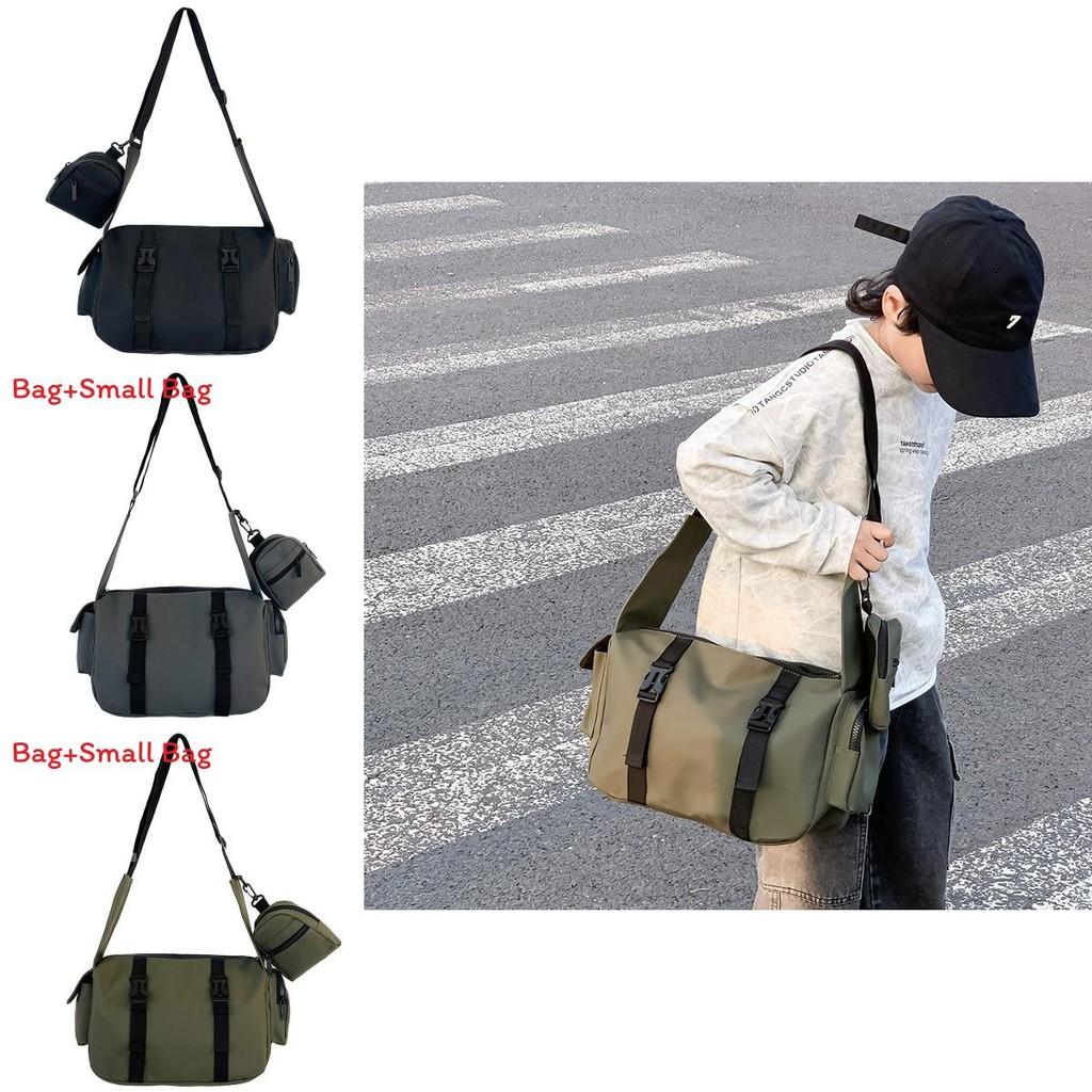 Oxford Cloth Boys Casual Crossbody Bag With Breathable Design For Kids Daily Use