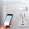 Tuya Wifi Smart EU Plug 16A With Power Monitoring Function Wireless App Voice Remote Control For Alexa Google Home B