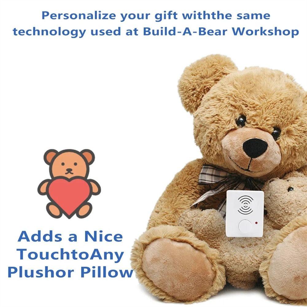 Button Play Recordable Voice Module Sound Box Stuffed Animal Voice Recorder Kids Toy Plush Toy