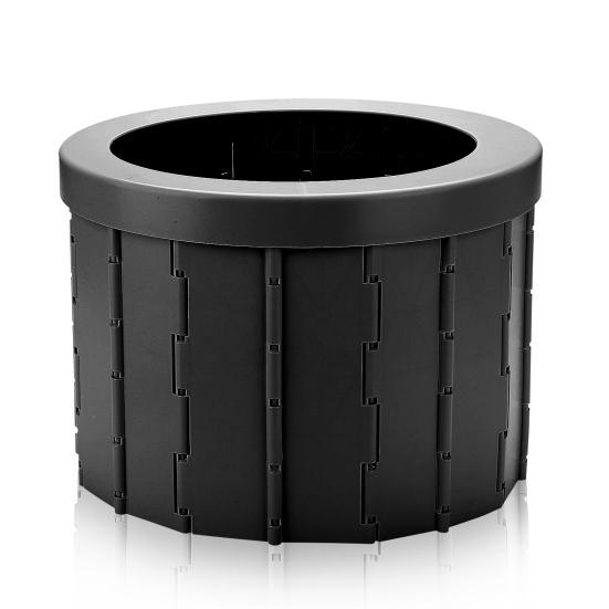 Car Portable Folding Commode Toilet Seat Porta Potty for Hiking Camping Long