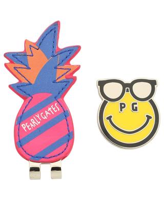 Golf Marker Synthetic Golf FR [Peary Gates] (Pineapple Shape, Leather) / / 053-5284806 090_Pink