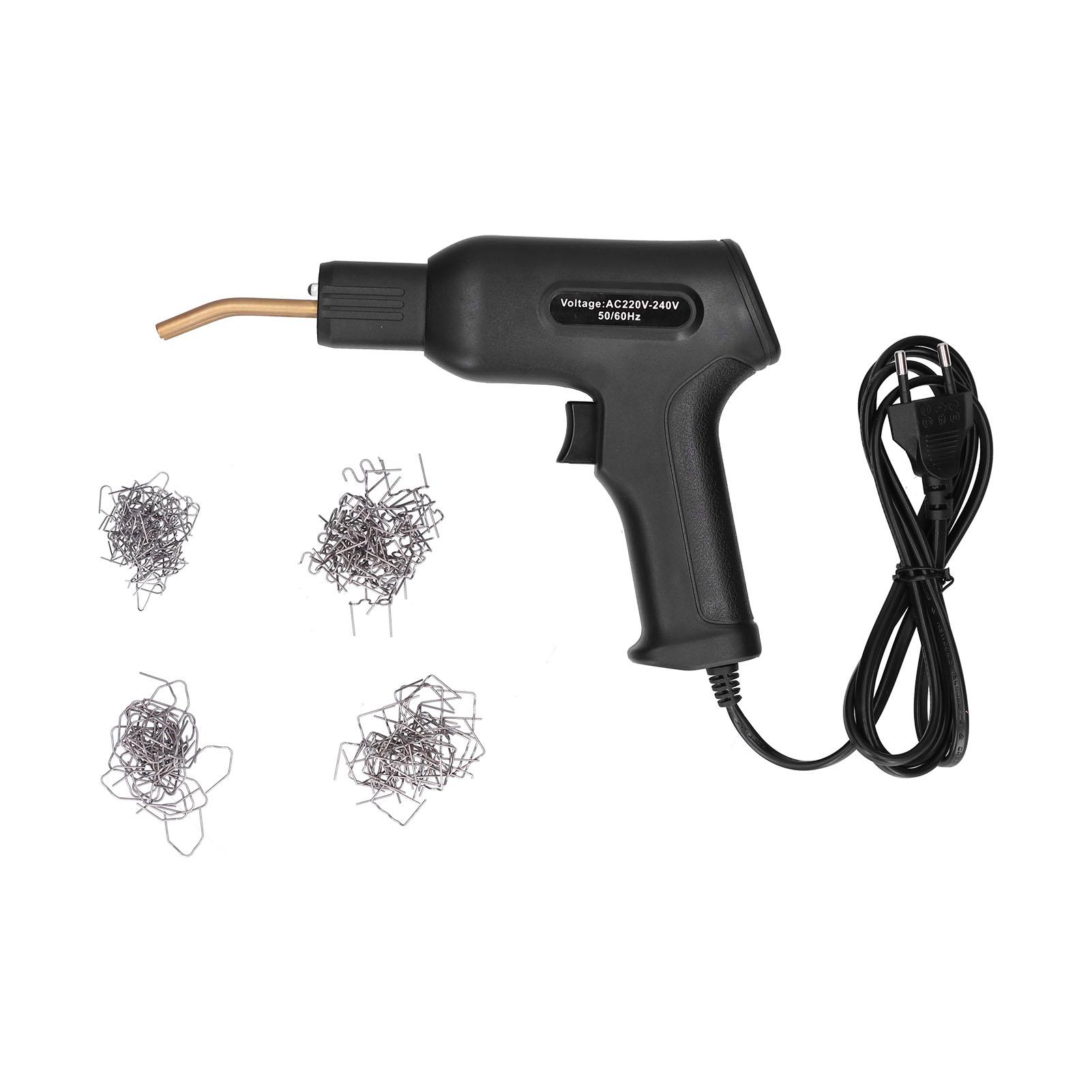 

Портативный термостеплер пластиковый сварочный аппарат сварочный аппарат инструмент для ремонта для товаров для дома и сада черныйСША