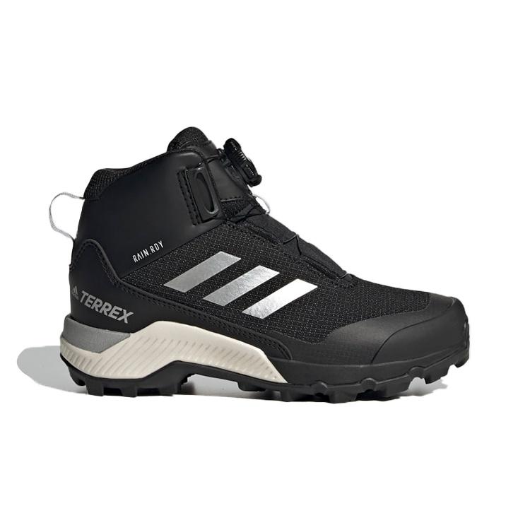 (PS) adidas Terrex Winter Mid Boa Hiking Shoes 'Core Black Silver Metallic' Kids' FU7272
