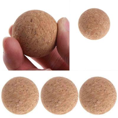 Masa Futbolu Mantar Masa Futbolu Topu Fussball yüksek kalite 36mm 6 adet Masif Ahşap Masa Futbolu