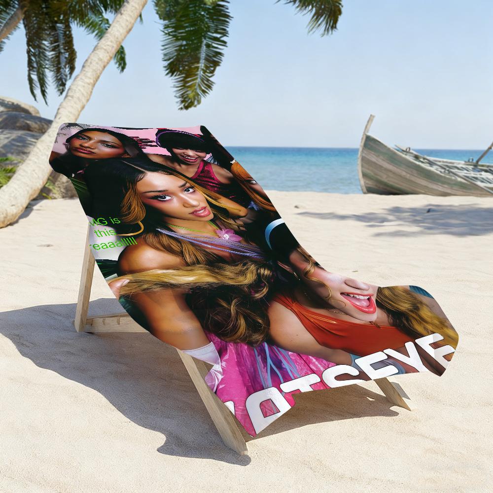 Band K-KatseyeS Towel Sports Quick Dry Travel Camping Gear Sandproof Soft Light Large Beach Towel