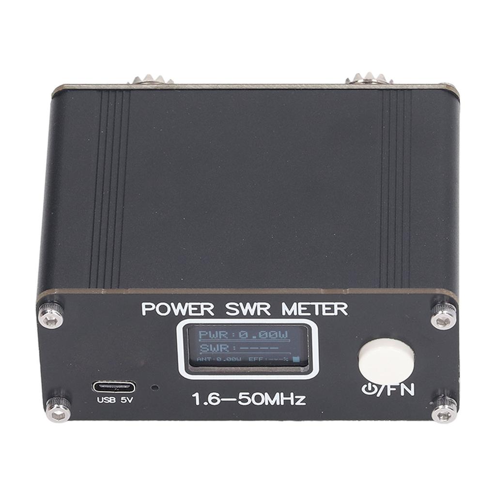 SWR Meter 150W HF Standing Wave Ratio Meter MF AM CW SSB 1.6?50MHz Watt Meter for Measurement