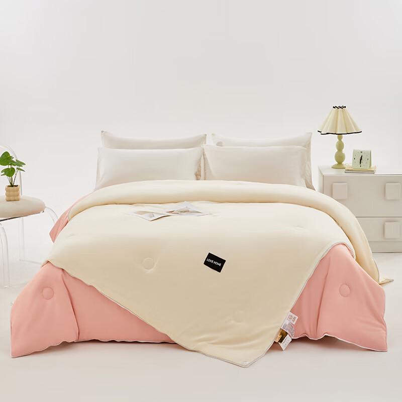 

Muji Two-Tone Patchwork Soy Fiber Duvet