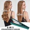 Bærbar USB-hårretter Rask oppvarming Elektrisk krølltang rett krøllete hår Bangs Mini Curling Wand Reise Hårstylingverktøy for kvinner