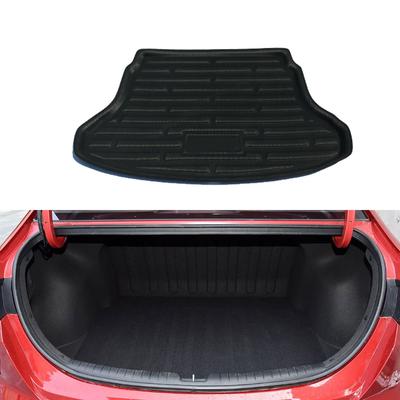 Car Trunk Mat for Hyundai Accent Verna HC Solaris 2018~2023 Luggage Waterproof Rug Cargo Boot Pad Liner Carpet Cover Accessories
