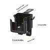 2PC Versatile Car Seat Back Organizers Featuring Cup Holder, Phone Holder,Hook-Compatible with Most Vehicle Models, Holding Water Bottles,Car Storage