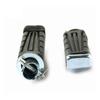 Motorcycle Rear Footpeg Pad Yamaha YBR125 JYM125 Tianjian 125 Black Rubber Step