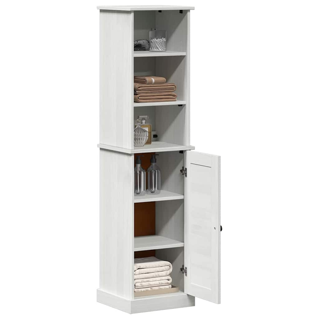 vidaXL Bathroom Furniture Set with Shelf VIGO 2 pcs White and Antique White