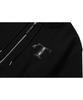 T.B.O.S Cut-Off Zip-Up Hoodie Black