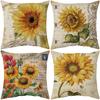 New Pillow Sun Flower Pillow Case Home Decoration Cushion Sofa Cushion Pillow Case