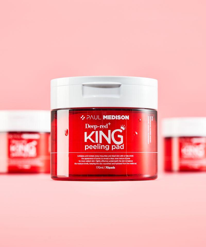 Deep Red King Peeling Pads 70 Sheets x 2