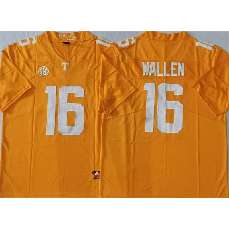 Tennessee Volunteers College Football Jersey Retro Style Embroidered Practice Uniform Men