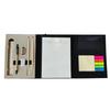 Promotional Gift Custom Logo Cheap Black Notebook A5 40 Lined Sheets With Stationery Set
