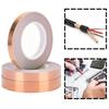20M Copper Tape Snail Adhesive EMI Shielding Conductive Adhesive Foil Tape for Stained Glass Paper Circuit Electrical Repair