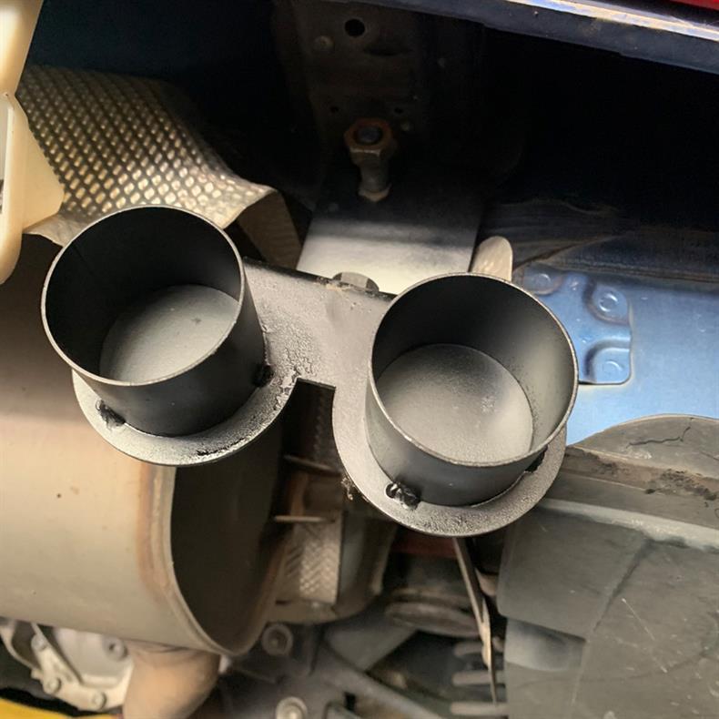 Quad Exhaust Tips for Modified BMW 3 & 4 Series 320GT330Li425M428 - Right Side Decor