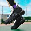New basketball shoes men low top breathable anti-slip actual combat training student sports shoes luminous friction sound