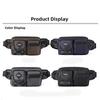 Large Capacity Chest Bag Multi-Compartment Sports Fanny Pack Fashion Men's Waist Bag  Traveling